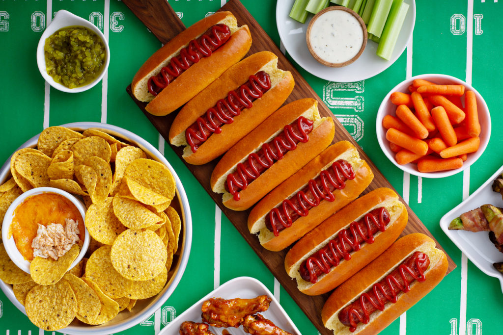 Hot dogs for game day